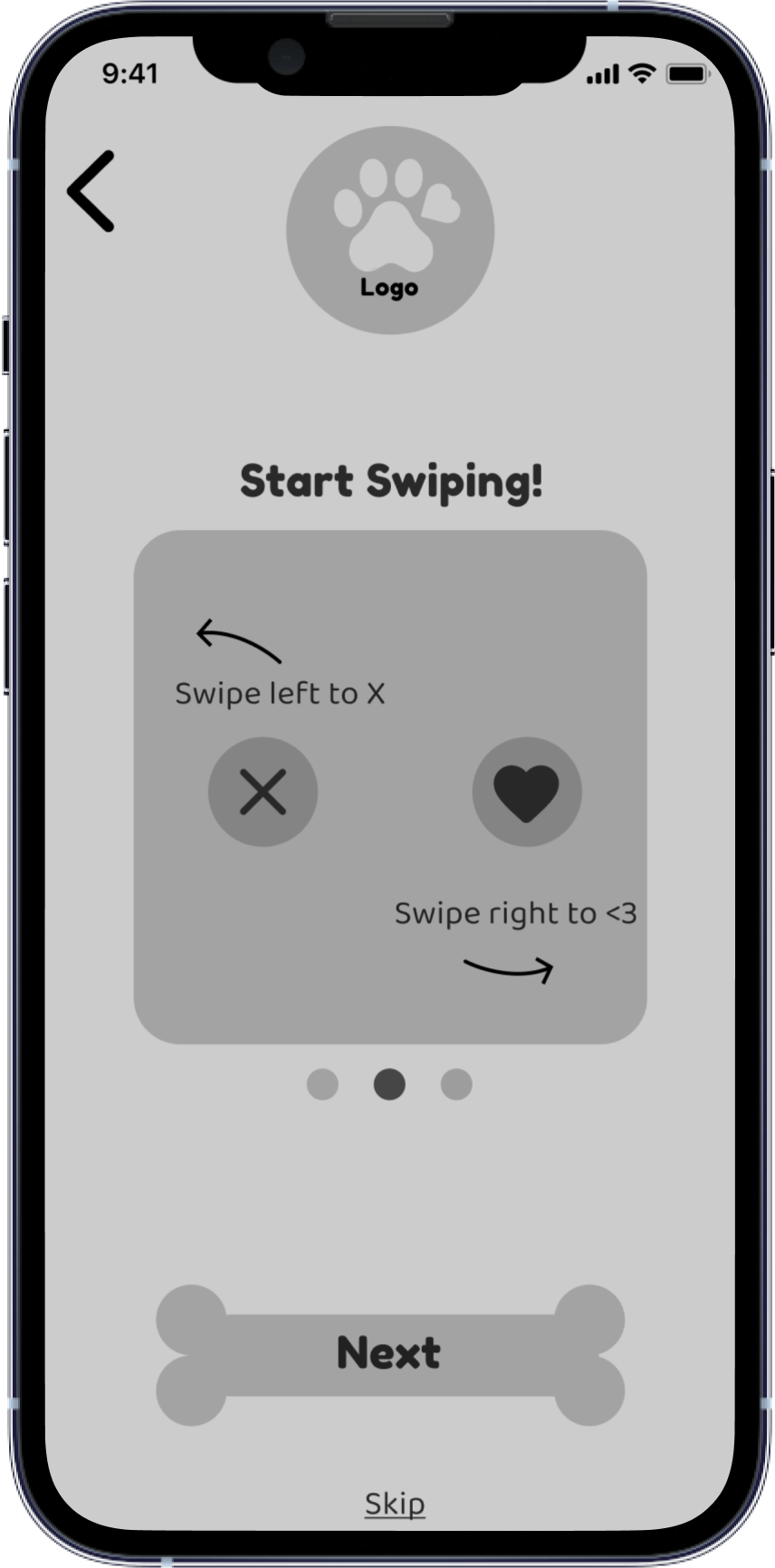 Low Fidelity Mockup